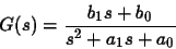 \begin{displaymath}
PID(s) = K_p(1 + T_d s + \frac{1}{T_i s}) = \frac{c_2 s^2+c_1 s + c_0}{s}
\end{displaymath}